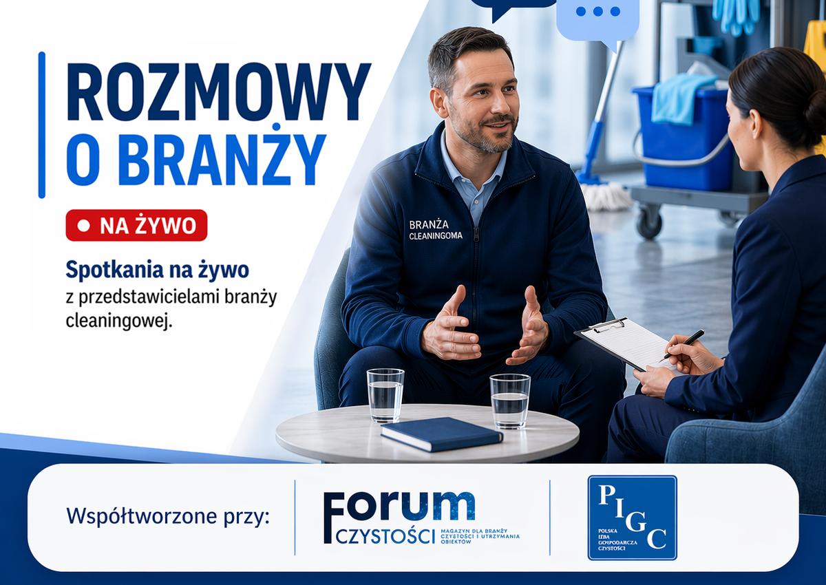 Zaproszenie na "Rozmowy o branży cleaningowej"