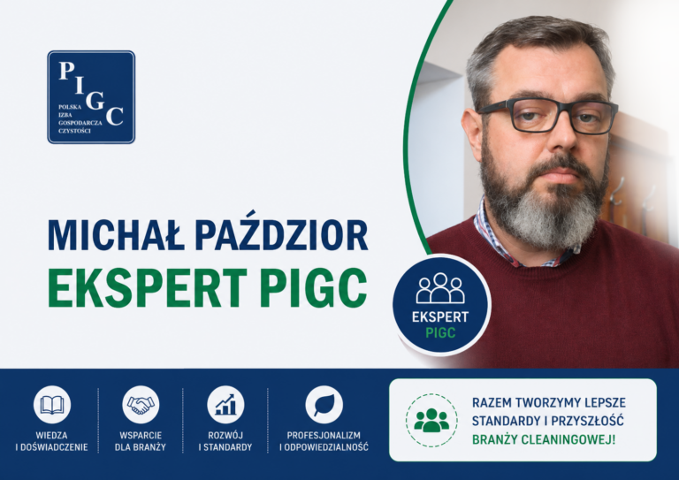 Michał Paździor - ekspert PIGC