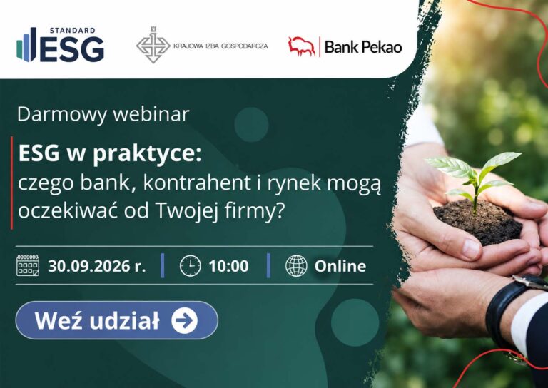 ESG w praktyce czego bnk kontrahent i rynek mogą oczekiwać od Twojej firmy